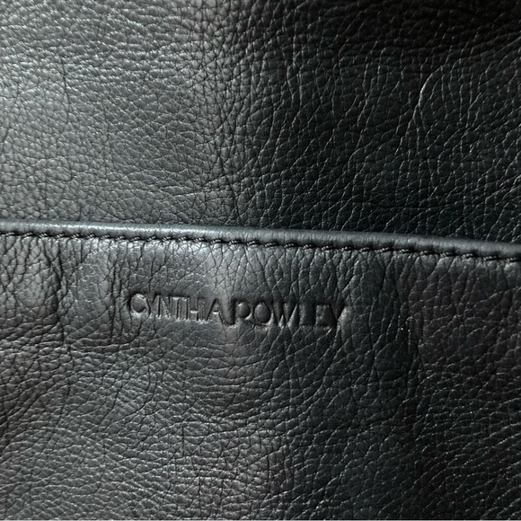 Cynthia Rowley Black Leather Crossbody Bag - Picture 2 of 14